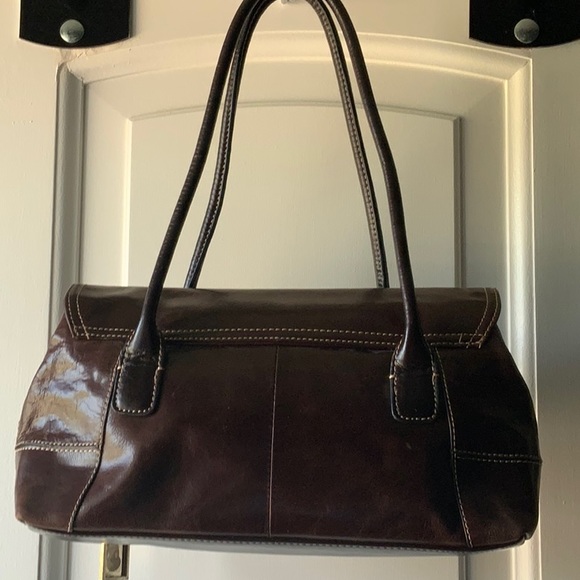 Giani Bernini Brown Leather Handbag - Picture 3 of 11